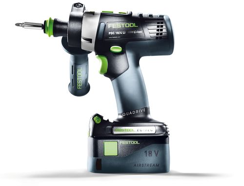 Festool Аккумуляторная ударная дрель-шуруповёрт PDC 18/4 5,2/4,0 I-Plus-SCA  QUADRIVE 576472